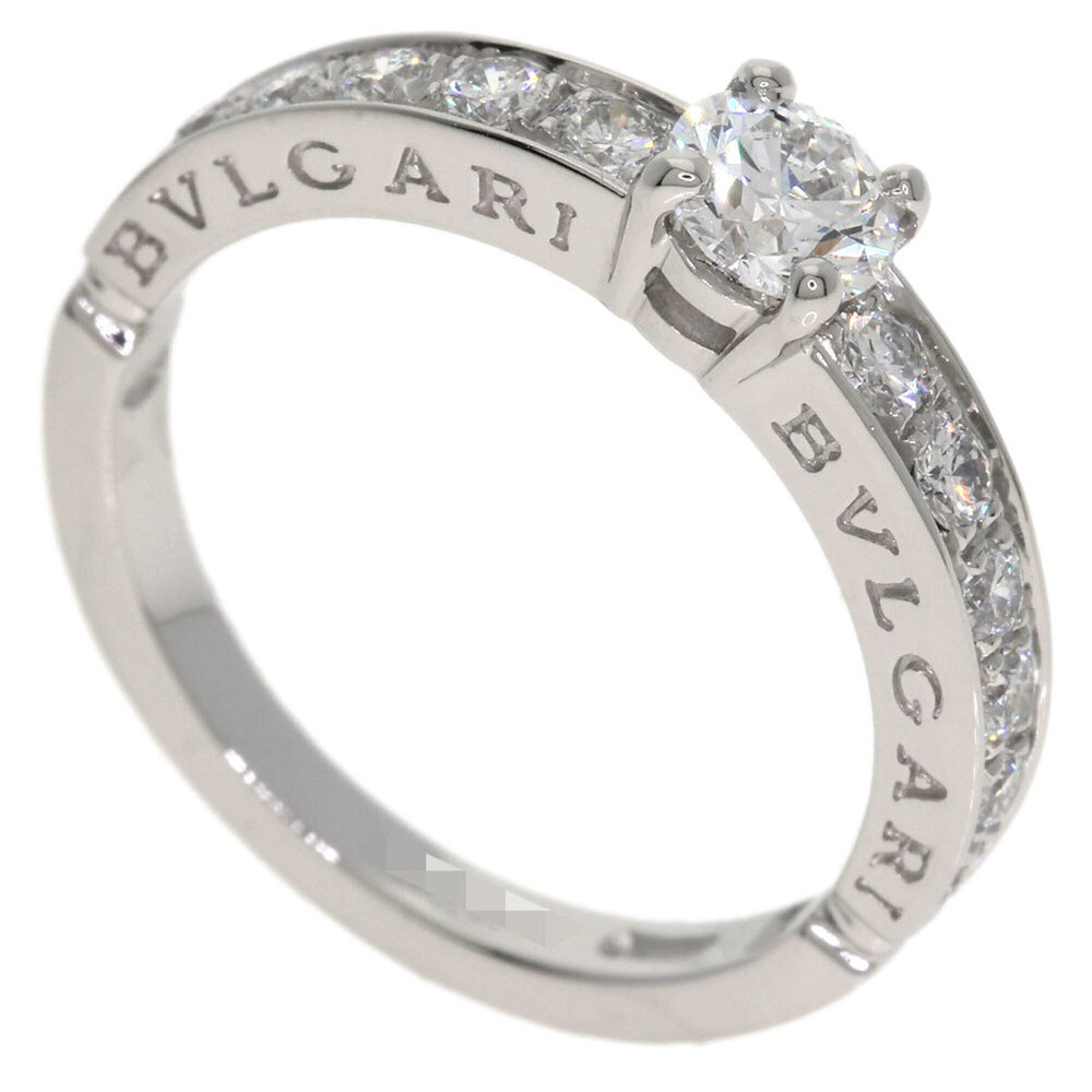 BVLGARI Dedicata a Venezia 1503 Diamond Ring, Platinum PT950, Women's.